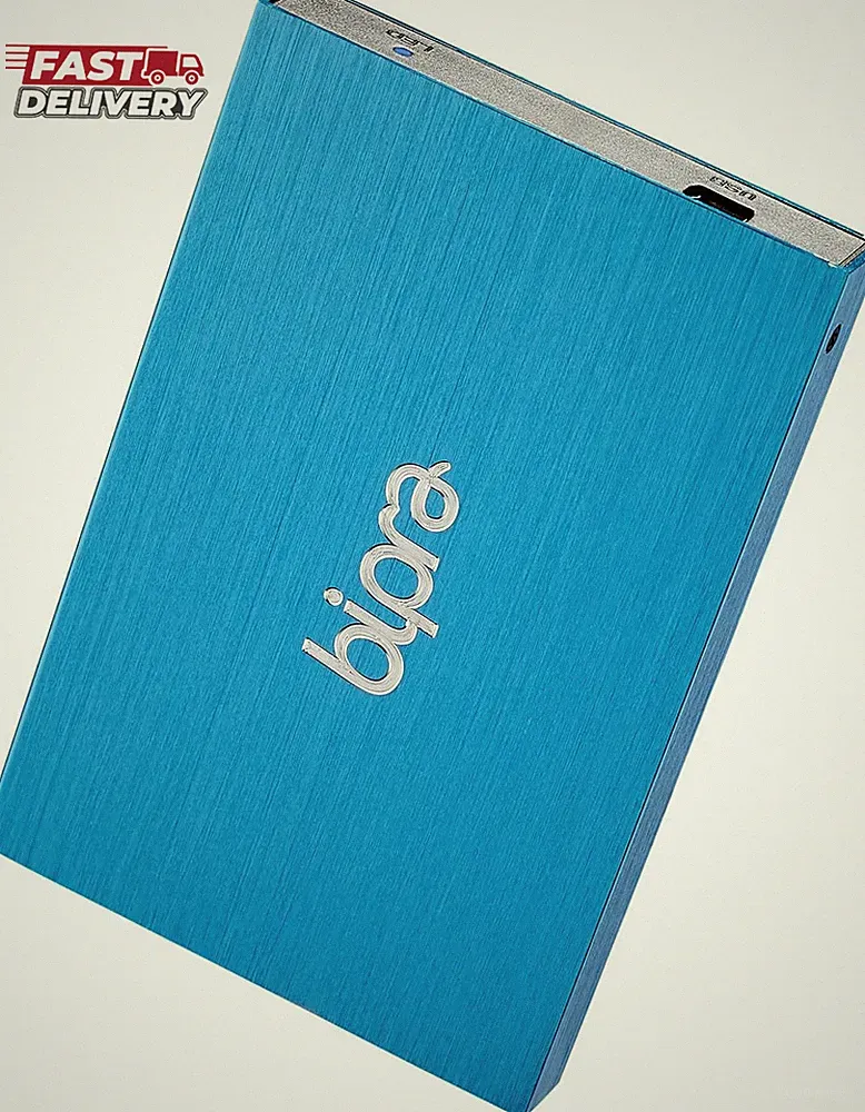 2.5 Inch External Hard Drive Portable USB 2.0 - Blue - FAT32 (320GB)