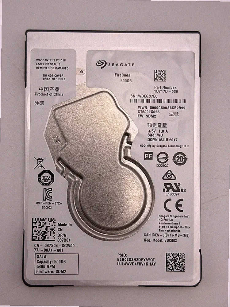 500GB 2.5" SATA Internal Mixed Hard Drive (HDD) Laptop / PC Storage,Tested, 1pcs