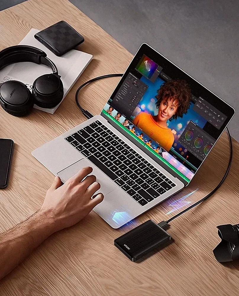 500GB EXTERNAL HARD DRIVE, EASY STORAGE FOR YOUR PC