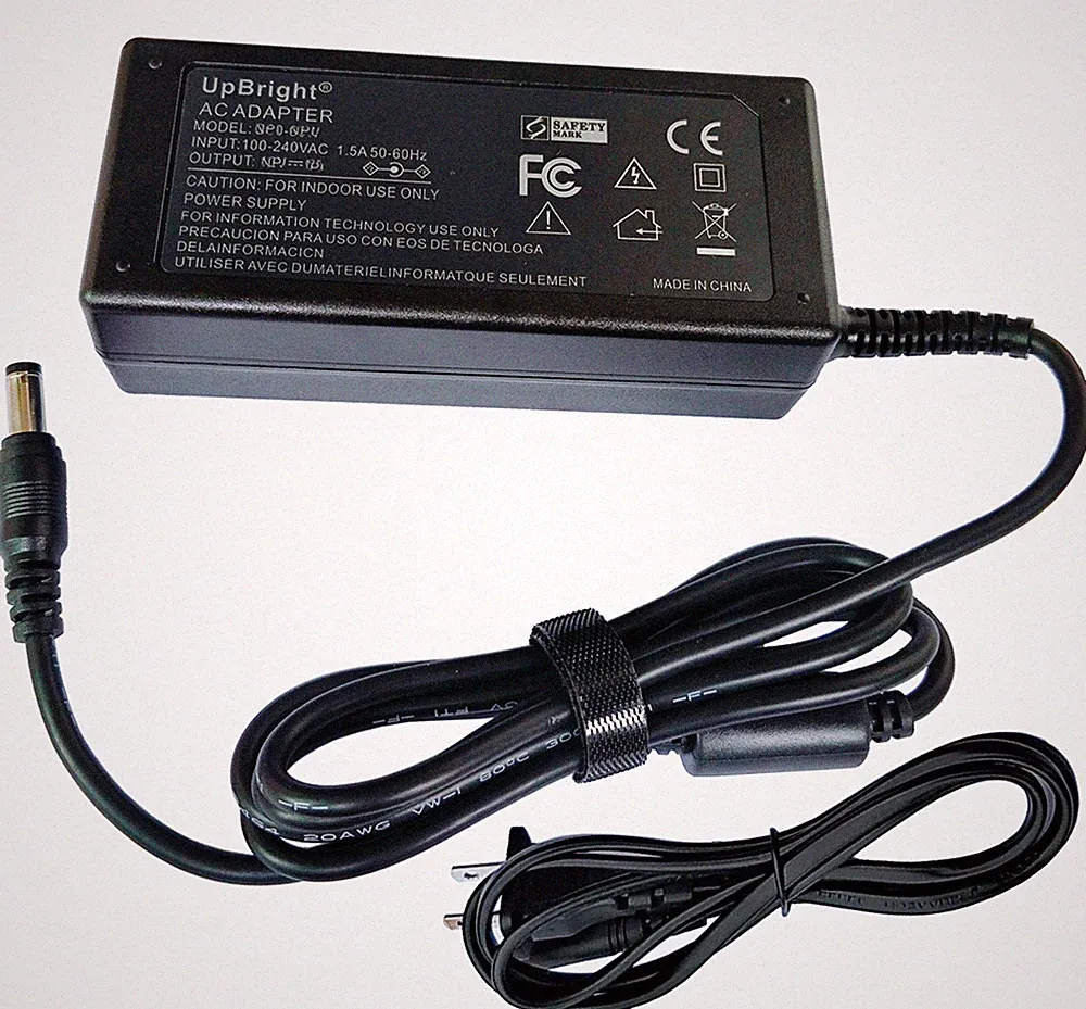 AC DC Adapter For G-Technology G-DRIVE Thunderbolt 3 Desktop External Hard Drive