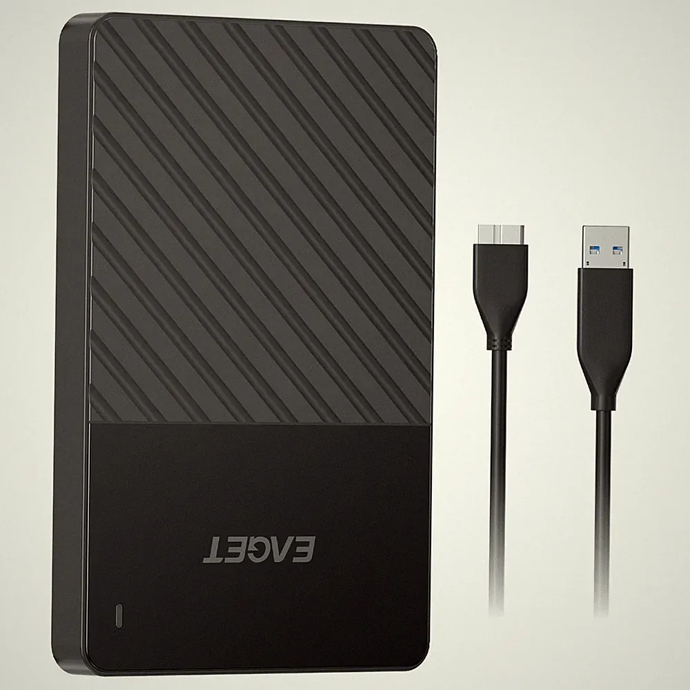 EAGET 500GB Portable External Hard Drive HDD USB 3.0 for PC, Mac, Laptop, Xbox