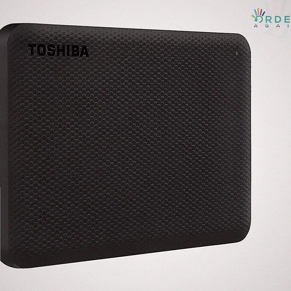 External Hard Drive 1TB USB 3.0 Portable Backup Password Protection for PC Mac