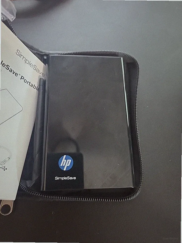 HP SimpleSave SD320A HPBAAC3200ABK-00 Black USB 2.0 Portable External Hard Drive