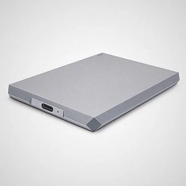 LaCie Mobile Portable External Hard Drive 2TB USB-C Space Gray STHG2000402-RC