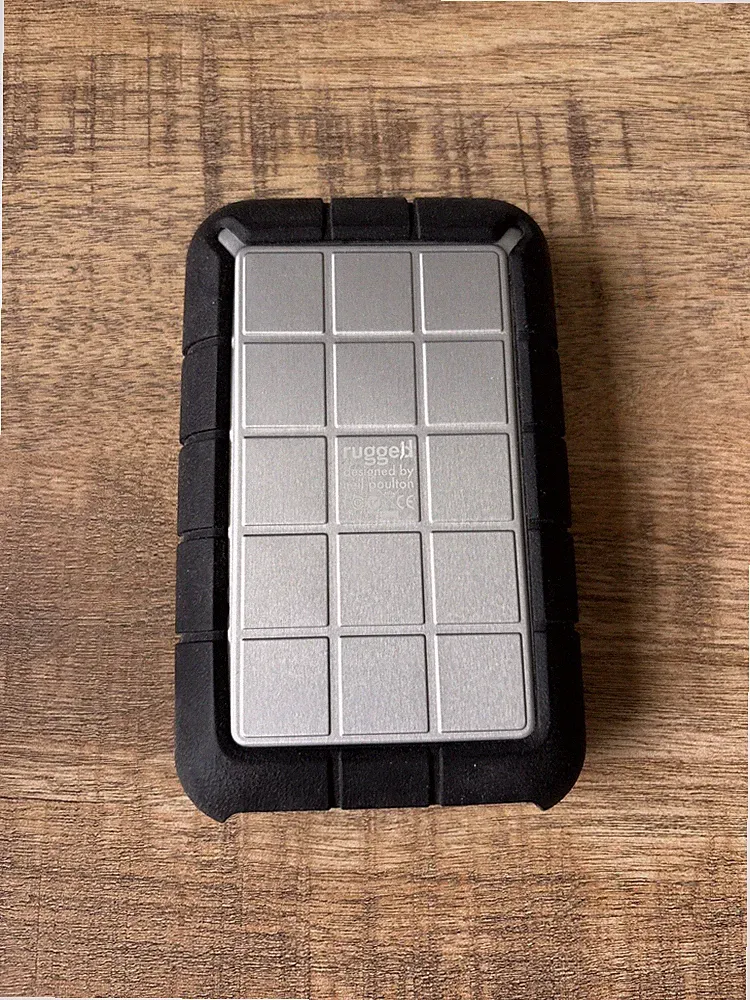 LaCie Rugged 1TB External Portable Hard Drive USB Exfat