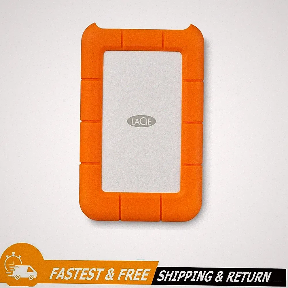 LaCie Rugged Thunderbolt 4TB USB-C Portable External HD (STFS4000800-RC)