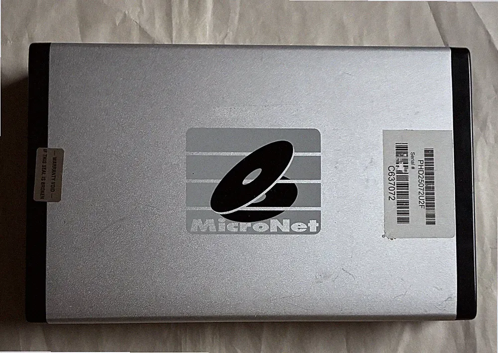 Micronet 250GB USB 2.0 Firewire 400 3.5" External Hard Drive (IDE?)