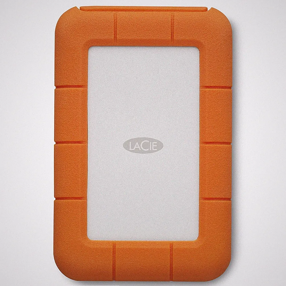 Rugged USB-C, 4TB, Portable External Hard Drive, Drop, Shock, Dust, Rain Resi...