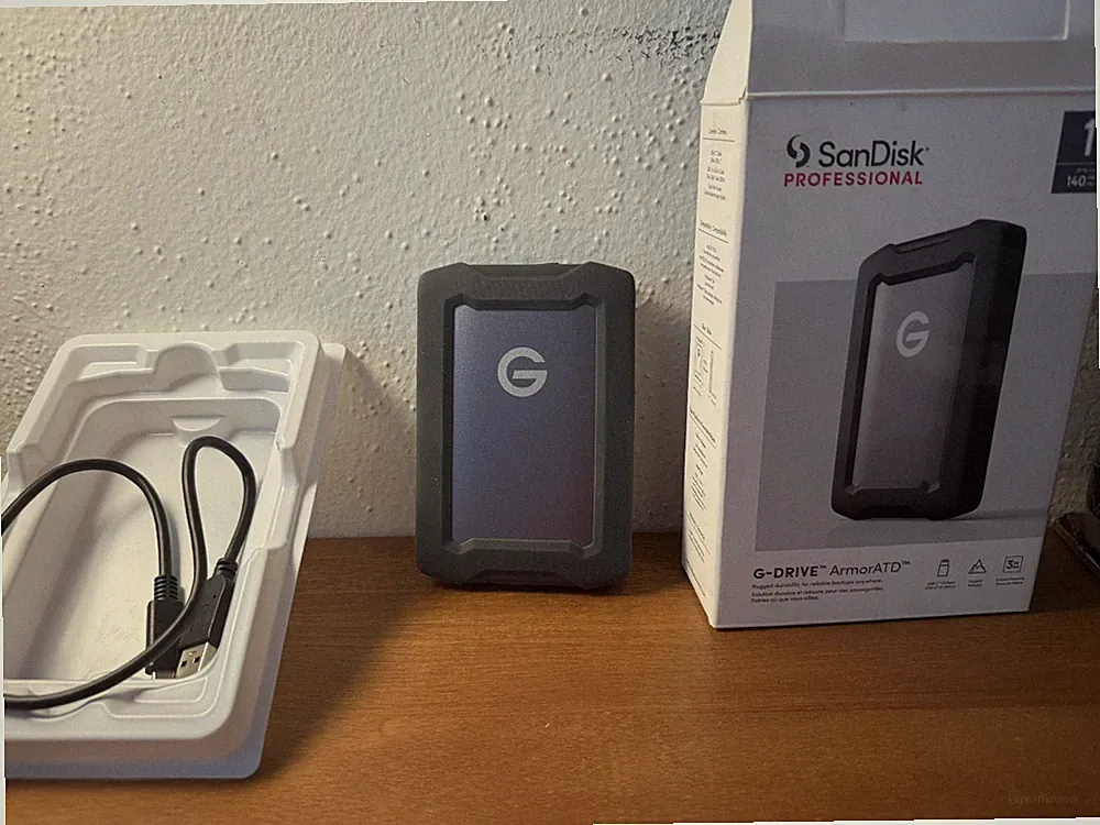 SanDisk Professional 1TB G-DRIVE ArmorATD USB-C 3.2 Gen 1 External Hard Drive