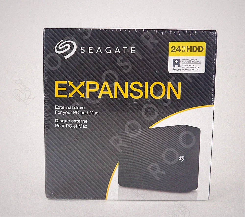 Seagate Expansion 24TB Desktop USB 3.0 External Hard Drive, Black (STKP24000400)