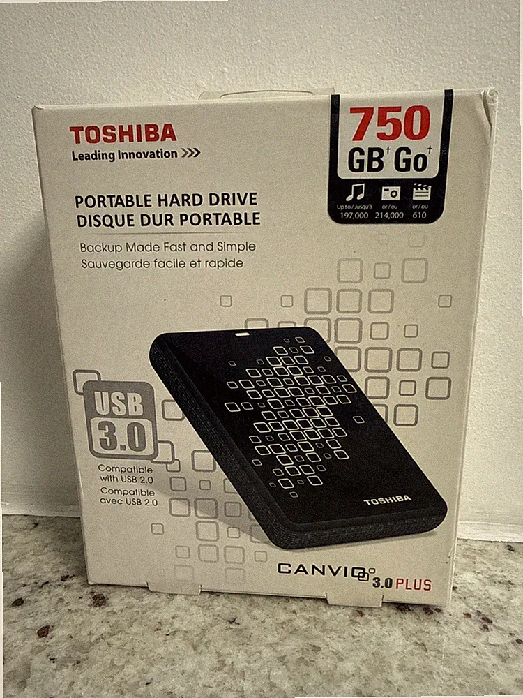750 GB External Hard Drive