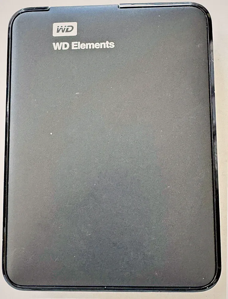 WD Elements 750GB Portable External Hard Drive PC Mac USB 3.0 Black TESTED