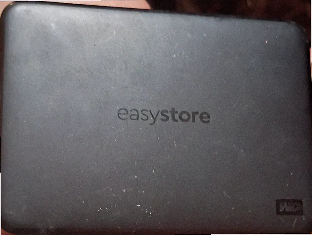 Western Digital Easystore WDBAJN0010BBK-XB External Hard Drive Black