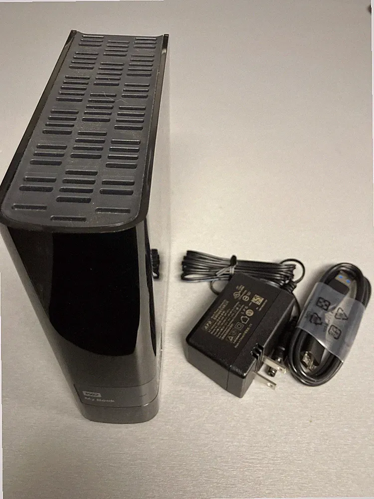 Western Digital WD My Book 3TB External Hard Drive USB 3.0 Desktop HDD Black