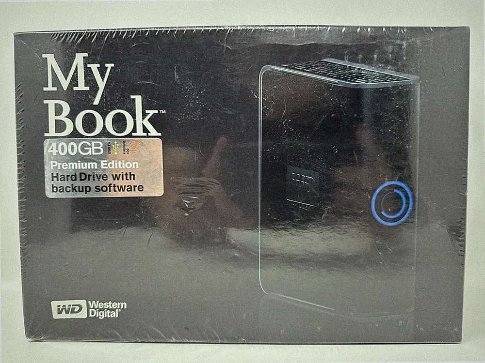 Western Digital WD My Book 400gb Premium Edition Hard Drive With Backup Software